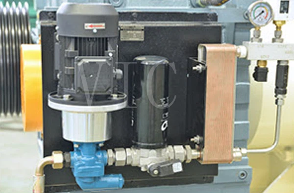 oil press reducer and cooling system oil press reducer and cooling system
