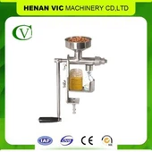 מכונת מכבש שמן נירוסטה ידנית קטנה LY-2